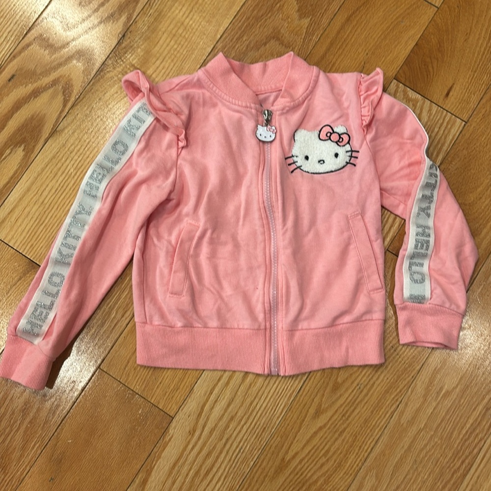 Hello Kitty Pink Zip-Up sweatshirt Jacket